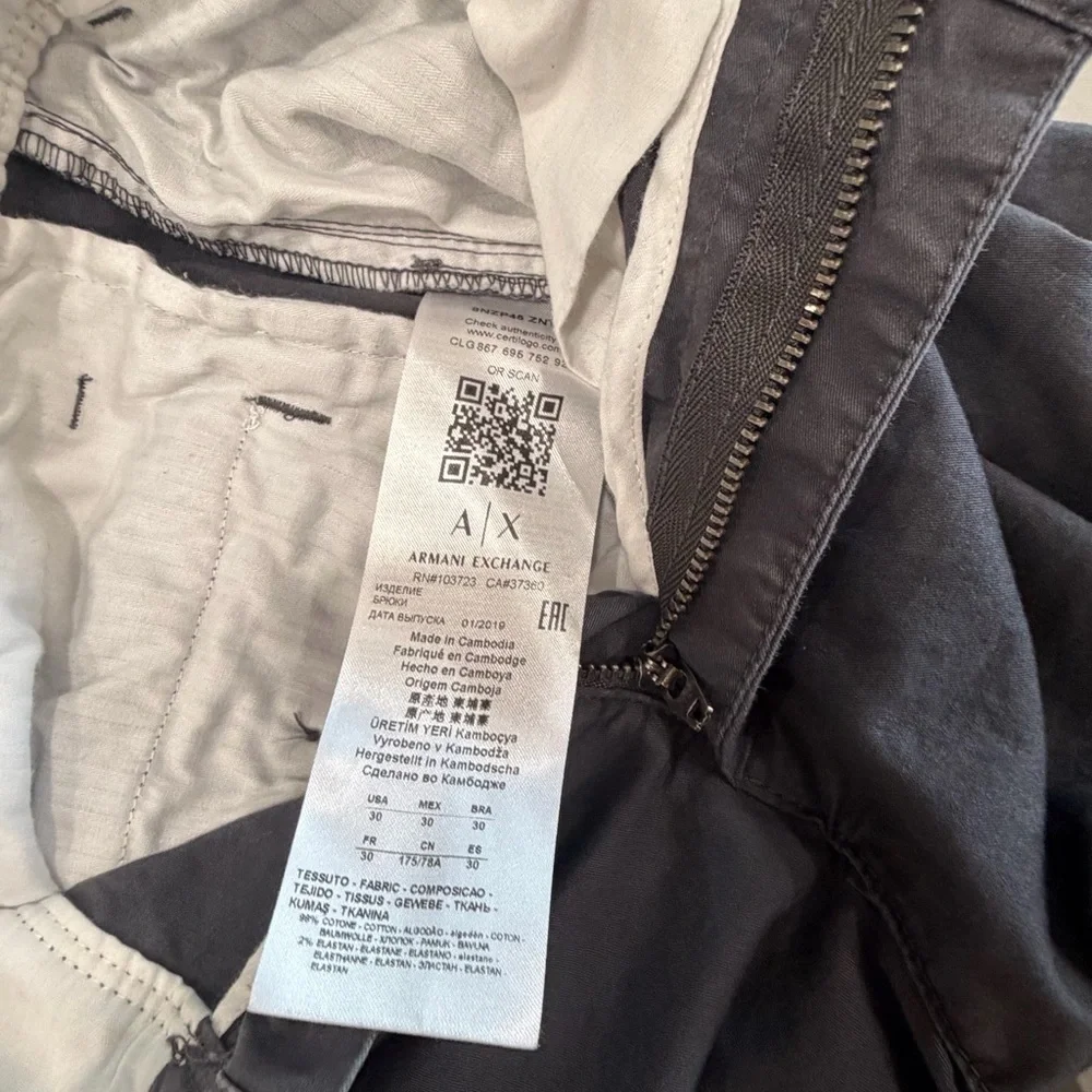 A/X Armani Exchange sleek dark